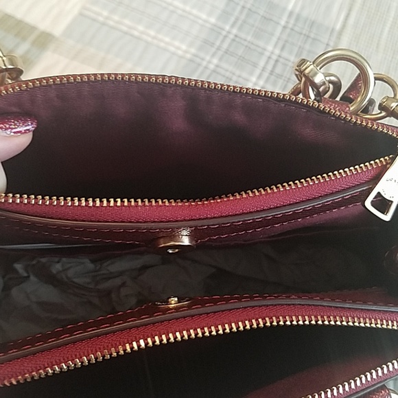 Coach Madison Christie Mini Metallic NWOT - Picture 3 of 5